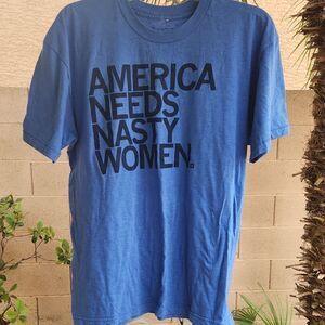 Blue Graphic Short Sleeve Tee